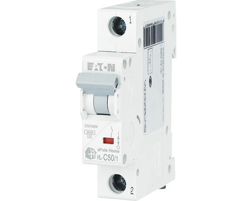 Disjunctor Electric Modular Eaton Xpole Home 1p 50a 4, 5ka, Curba C