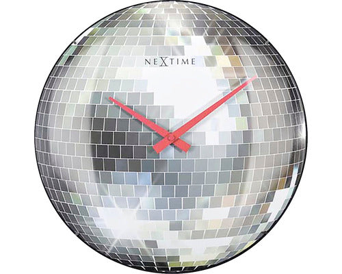 Ceas Perete Nextime Disco Ball Ø 35 Cm
