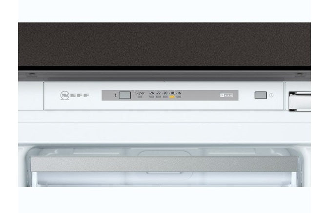 Congelator incorporabil NEFF GI1113FE0, 72 l, H 71.2 cm, Clasa A++, Alb