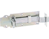 Zavor Metalic Universal Alberts 140x52 Mm, Curbat, Blocare Cu Lacat, Otel Zincat Galben