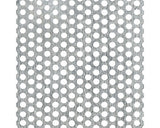 Tabla Perforata Aluminiu Alberts 200x1000 Mm, Diametru Perforatii Ø3mm, Perforatii Rotunde, Eloxat