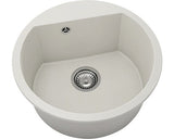 Chiuveta Bucatarie Rotunda Fat Avangard 223 Ø51 Cm, Fatgranit Light Beige