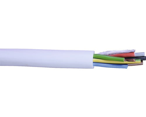 Cablu Myym (C05vv-k) 5x6 Mm² Alb, Inel 25m