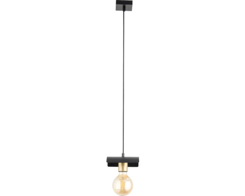 Lustra Deal E27 Max. 1x60w, Negru/auriu