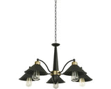 Lustra Titan E27 Max. 5x15w, Negru