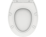 Capac WC FORM & STYLE Maui, duroplast, inchidere lenta, cu iluminare LED, alb