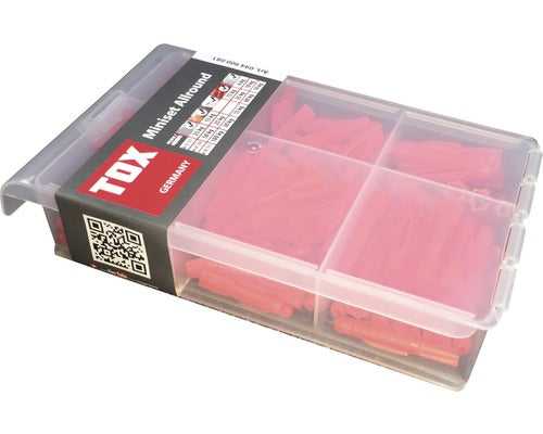 Set Dibluri Fara Surub Tox Miniset Allround, 240 Piese