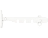 Opritor Fereastra Tarrox 120x2x1 Mm, Otel Alb