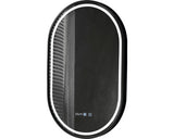 Oglinda Baie Cu Led Ovala Belform Infinity 50x80 Cm Ip44