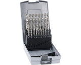 Set Burghie Metale Hss Alpen Ø1-10 Mm, 19 Piese