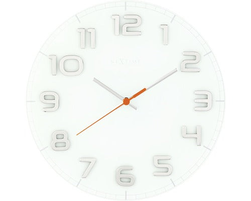 Ceas Perete Nextime Classy Round Alb Ø 30 Cm