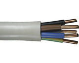 Cablu Nym-j 5x10 Mm² Gri, Manta Din Pvc Conform Din Vde 0281-1