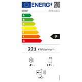 Frigider cu doua usi INDESIT I55TM 4110 W, 212 l, H 144 cm, Clasa F, Alb