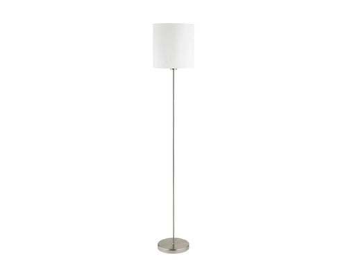 Lampadar Pasteri E27 Max. 1x60w, Alb/textil