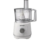Robot de bucatarie GORENJE SB801W, vas 2.4l, blender 1.5l, 800W, 2 trepte viteza, Alb-Gri
