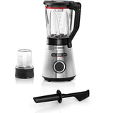 Blender BOSCH VitaPower MMB6386M, 1.5l, 1200W, Viteza Variabila, Negru-Argintiu