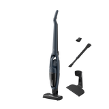 Aspirator vertical 2 in 1 ELECTROLUX Seria 500 ES52CB21DB, 21.6V, 2000 mAh, autonomie max 50 min, 2 trepte de putere, perie turbo electrica cu lumina LED, tub telescopic , duza pentru zone inguste, stand andocare, albastru denim