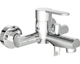 Baterie cada monocomanda SCHUTTE Stockholm cartus 40 mm perlator M28 crom, racord presiune ridicata - rezistent la presiune