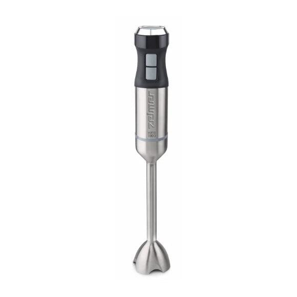 Blender vertical Zelmer ZHB4750 VARIO, 1800W, 4 lame, picior metalic XL, Functie TURBO, pahar 700 ml, Negru/Inox