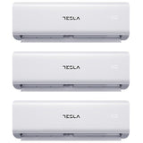 Sistem Aer Conditionat pentru 3 Incaperi, TESLA TGS-D27V9912W, 27000 BTU, A++/A+, Wi-Fi, Alb