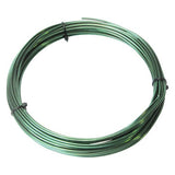 Sarma de aluminiu Pösamo 2mm x 100m, verde, lacuit