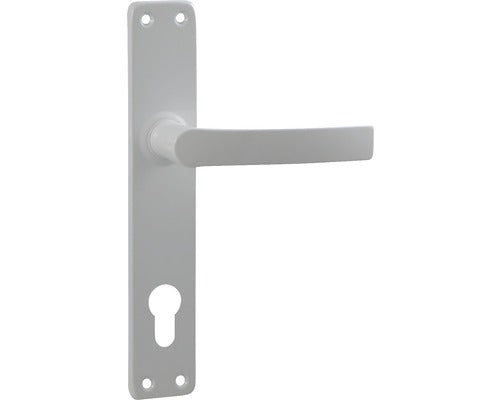 Manere Cu Sild Usa Interior Verofer Mures 90/220 Mm, Pentru Cilindru, Alb
