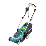 Masina de tuns gazon/iarba electrica Makita ELM3320, putere 1200 W, 33 cm latime lucru, 3 trepte taiere, 30 L sac colector
