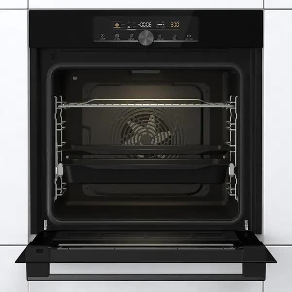 Cuptor Incorporabil GORENJE GBF22ILPMF, Electric, ExtraSteam, 77 l, Clasa A+, Negru