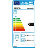 Aragaz GORENJE GK5B40SH, 4 arzatoare, Gaz, Electric, L 50 cm, Gri