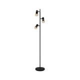 Lampadar, Eglo, Metal, 160 cm, Negru