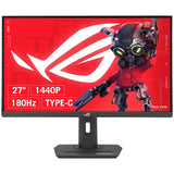 Monitor Gaming LED ASUS ROG Strix XG27ACS 27", 2560 x 1440, 1ms (GTG), Fast IPS, Extreme Low Motion Blur Sync, USB Type-C, compatibil G-Sync, DisplayWidget Center, HDR, Black