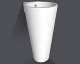 Lavoar Tip Coloana, Jungborn Astera, 43 cm, Alb