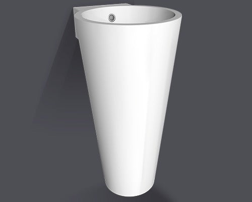 Lavoar Tip Coloana, Jungborn Astera, 43 cm, Alb