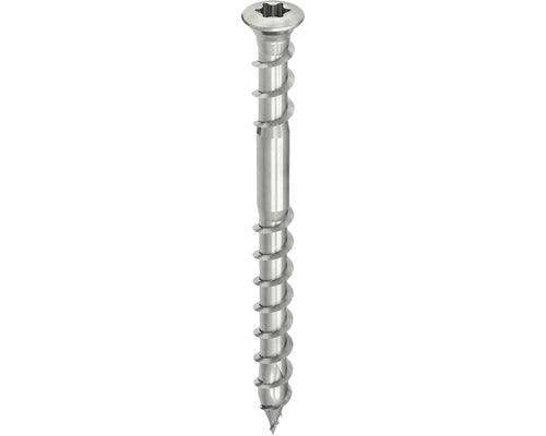 Holsuruburi Pentru Lemn De Terasa Heco Topix-plus 5x80 Mm Otel Inox A2, 200 Bucati, Filet Secundar