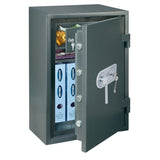 Seif certificat antiefractie EN1143-1 si antifoc EN15659 ATLASEN-1 cheie 655x440x430 mm 160 kg