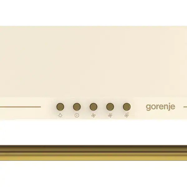 Hota decorativa, Gorenje, 60cm, max 650m3/h, bej