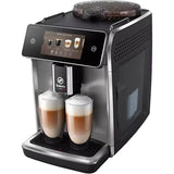 Espressor Automat SAECO GranAroma Deluxe SM6685/00, 1.8l, 15 bar, 1500W, Argintiu-Negru