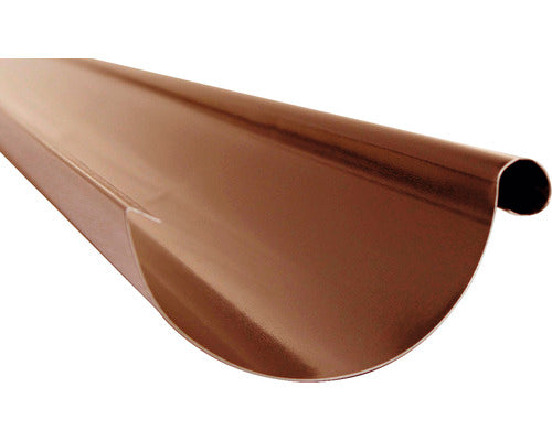 Jgheab Metalic PRECIT 4 m Ø 125 mm Rosu Oxid RAL 3009