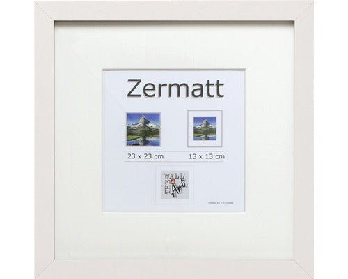 Rama Foto Zermatt Alba 23x23 Cm