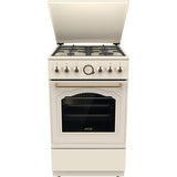 Aragaz GORENJE GGI5BCLI, 4 arzatoare, Gaz, L 50 cm, Grill, Bej