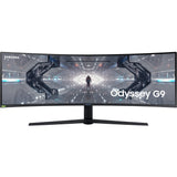 Monitor Gaming VA QLED Samsung 49" LC49G95TSSPXEN, 5120 x 1440, HDMI, DisplayPort, Ecran curbat, AMD FreeSync, Nvidia G-Sync, 240 Hz, 1 ms (Negru/Alb)