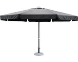 Umbrela Garden Place Ø 300 Cm H 267 Cm Poliester Gri Inchis