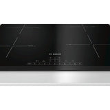 Plita incorporabila Bosch PIF651FC1E, Inductie, 4 zone de gatit, Control Touch, Timer, Negru