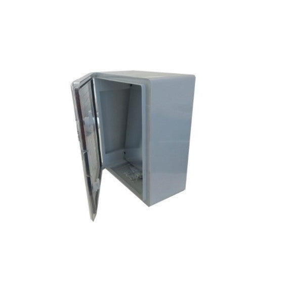 Dulap din ABS, cu usa transparenta, IP65, 300x400x165 mm, Cetinkaya, Alb