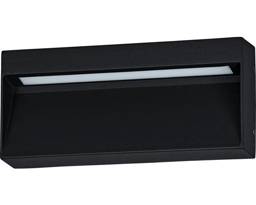 Aplica Cu Led Integrat Marugio 4, 8w 520 Lumeni, Pentru Exterior Ip65, Negru