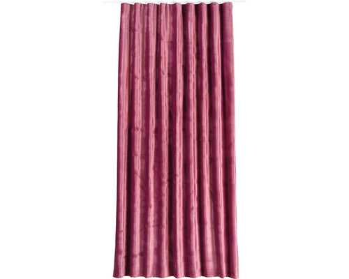 Draperie Cu Rejansa Castellano Uni Roz Inchis 140x245 Cm