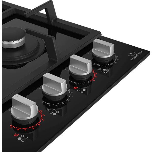 Plita incorporabila GRUNDIG GIGL6254250, Gaz, 4 arzatoare, Negru