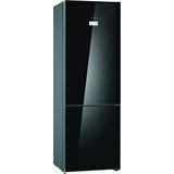 Combina frigorifica Bosch KGN49LBEA, 438 l, Clasa E, NoFrost, VitaFresh, H 203 cm, Sticla neagra