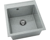 Chiuveta Bucatarie Cu O Cuva Fat Avangard 224 51x46 Cm, Fara Picurator, Granixit Platina