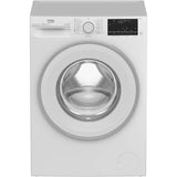Masina de spalat rufe Beko B3WFU7704WB, 7 kg, 1000 RPM, Clasa D, Recycled Tub, Motor ProSmart™ Inverter, AddXtra, Hygiene+ cu SteamCure™, AutoClean Detergent Drawer, Fast+, Alb